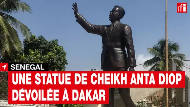 Sénégal : une statue de Cheikh Anta Diop dévoilée à Dakar