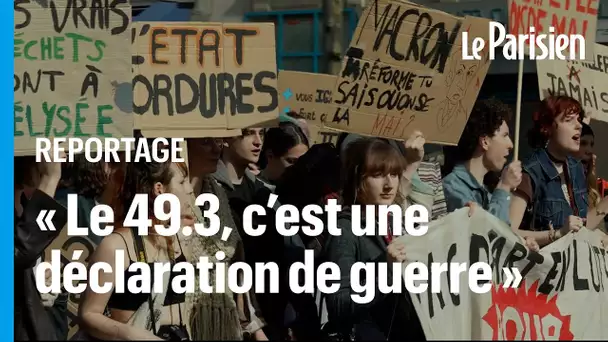 «Un déni de démocratie » : après le 49.3, des milliers de jeunes convergent vers l'Assemblée