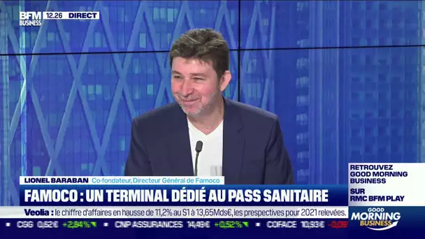 Lionel Baraban ( Famoco) : Famoco, un terminal dédié au pass sanitaire