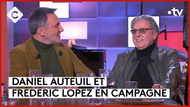 Daniel Auteuil et Frédéric Lopez, rencontre à notre table - C à Vous - 09/01/2024