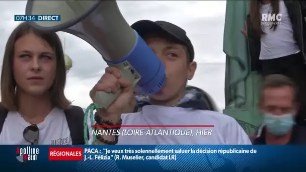 Fête de la musique électrique à Nantes: un millier de manifestants ont rendu Steeve Maia Caniço
