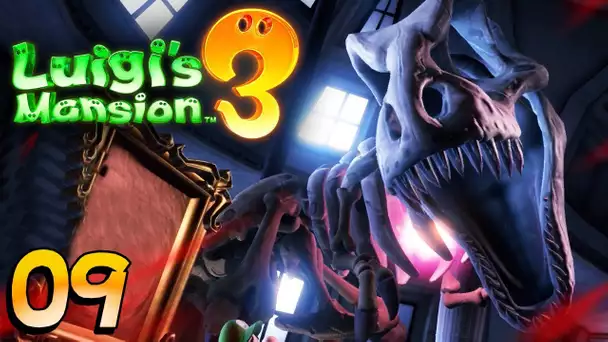 Luigi's Mansion 3 : Combat contre un énorme T-REX ! #09