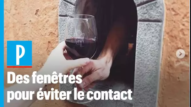 Florence rouvre ses anciennes fenêtres à vin pour limiter les contacts