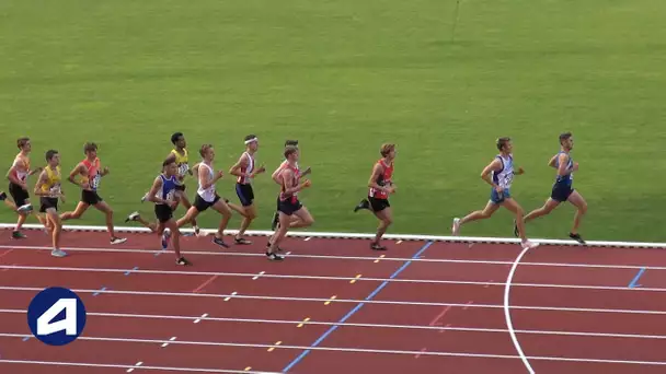 Bondoufle 2018 : Finale 2000 m steeple Cadets (Axel Fournival en 5&#039;53&#039;&#039;91)