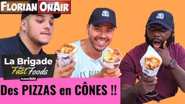 Des CONES de PIZZAS bien garnis?? La Brigade teste -VLOG #883