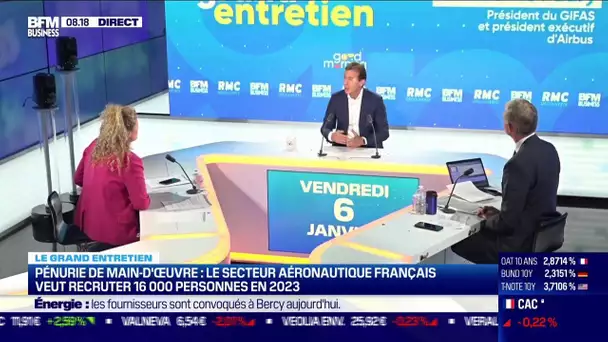 Pénurie de main-d'œuvre: le secteur aéronautique français veut recruter 16.000 personnes en 2023