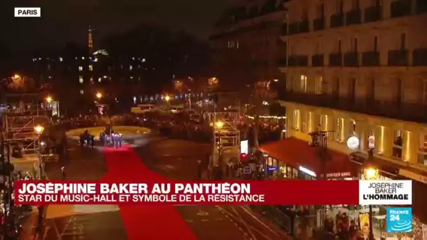 Joséphine Baker au Panthéon : "Me revoilà Paris" retentit pour lancer la cérémonie