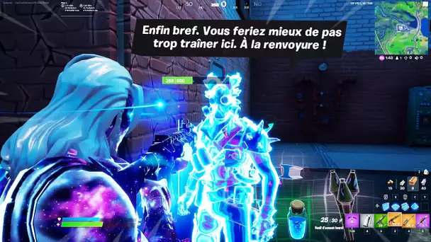 NOUVEAU MYSTERE AVEC LE DIALOGUE DU FANTOME DE GRABUGE ! (FORTNITE NEWS)