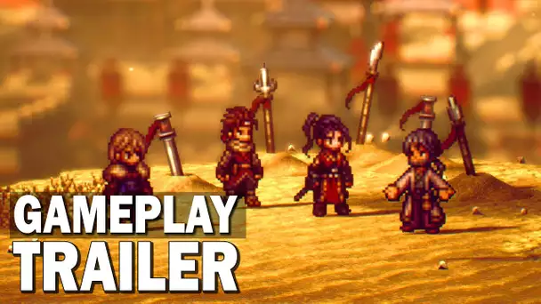 OCTOPATH TRAVELER 2 : Gameplay Trailer Officiel (2023)