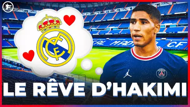 Achraf Hakimi RÊVE de RETOURNER au Real Madrid | JT Foot Mercato