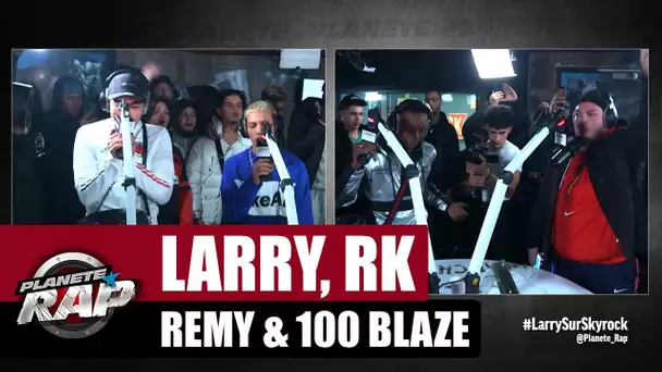 [INÉDIT] Larry "Woin Woin" ft RK, Rémy & 100 Blaze (Remix) #PlanèteRap