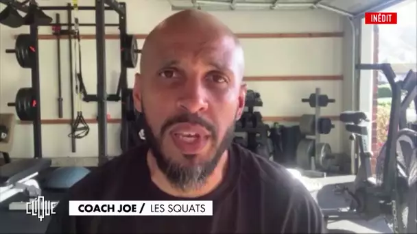 La minute sport de Coach Joe : les squats - Clique à 20h25 en clair sur CANAL+