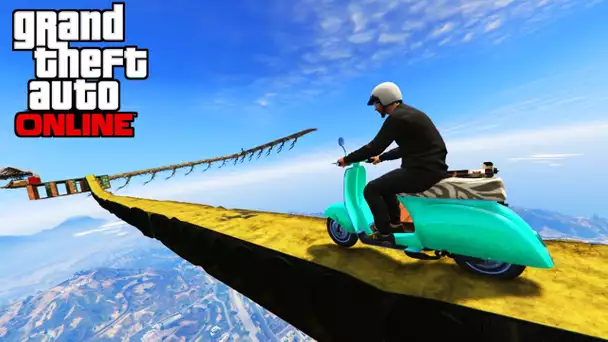 SCOOTER PARCOURS SKY - GTA 5 ONLINE