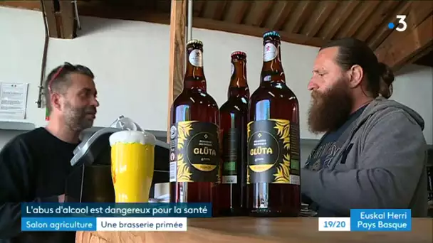 La bière basque Arrobio primée au salon de l&#039;agriculture