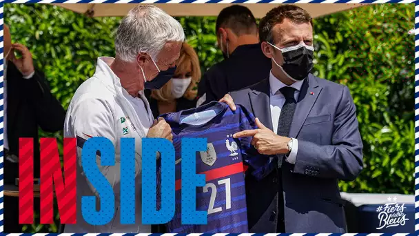 Le Président de la République avec les Bleus, Equipe de France I FFF 2021