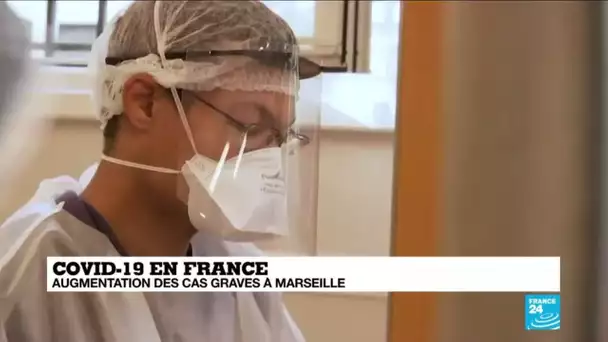 Marseille, augmentation du nombre de patients Covid-19