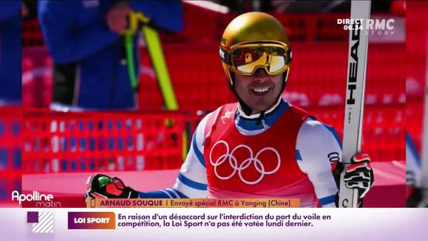 Pékin 2022 : Johan Clarey médaillé d'argent en ski alpin
