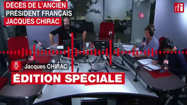 Décès de Jacques Chirac, ancien président français : sa voix et son portrait