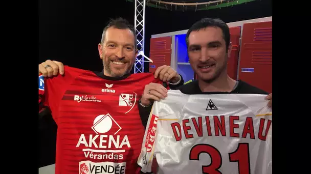 Football : Charles Devineau, entraîneur de La Roche Vendée invité d' "une semaine en ballon"