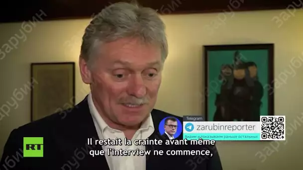 Peskov sur l'interview de Vladimir Poutine avec Carlson