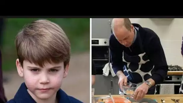 Le prince Louis aime un ingrédient clé lorsqu'il prépare des friandises maison, révèle papa William