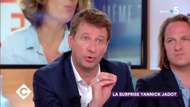 La surprise Yannick Jadot - C à Vous - 03/06/2019