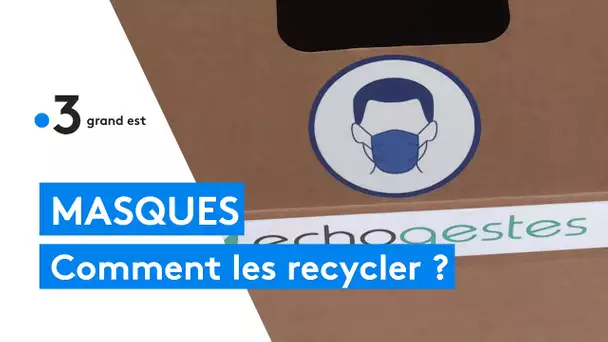 Environnement : filière de recyclage de masques jetables