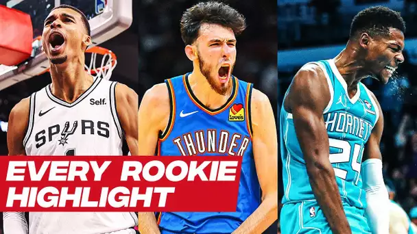EVERY Rookie Highlight From NBA Opening Week | 2023-24 Season