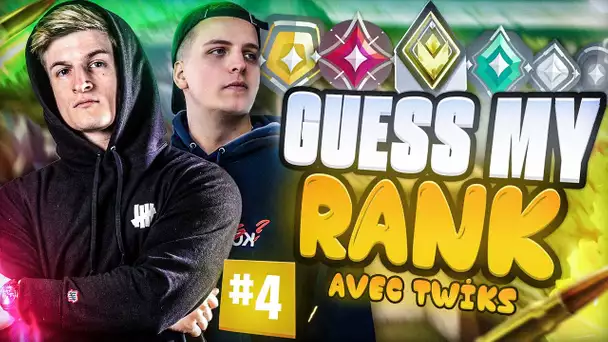 ON DEVINE VOS RANGS SUR VALORANT! 🥶🤣 - VOUS ETES TROP FORTS, À HURLER DE RIRE 😂 (ft. Twiks)