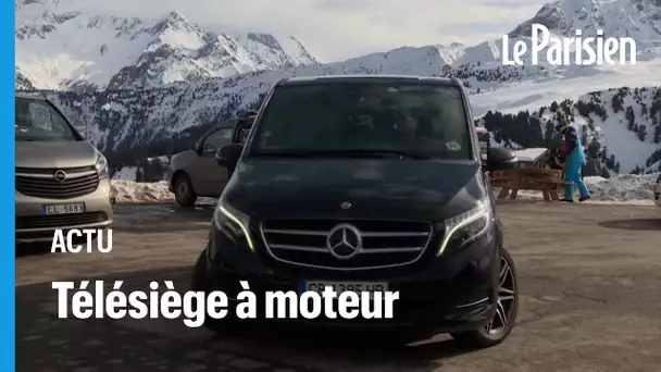 Plus de télésièges ? Courchevel invente la piste accessible en voiture