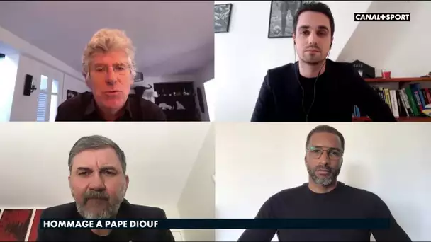 Philippe Doucet et Geoffroy Garétier rendent hommage à Pape Diouf