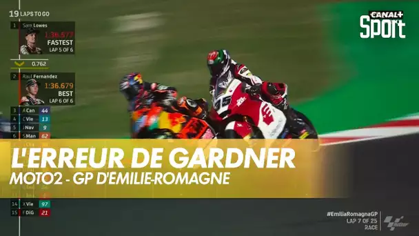 La grosse erreur de Gardner - GP d'Émilie-Romagne