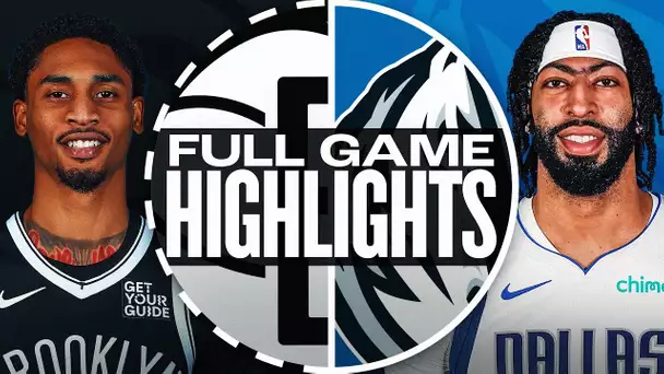 NETS at MAVERICKS | FULL GAME HIGHLIGHTS | March 31, 2025