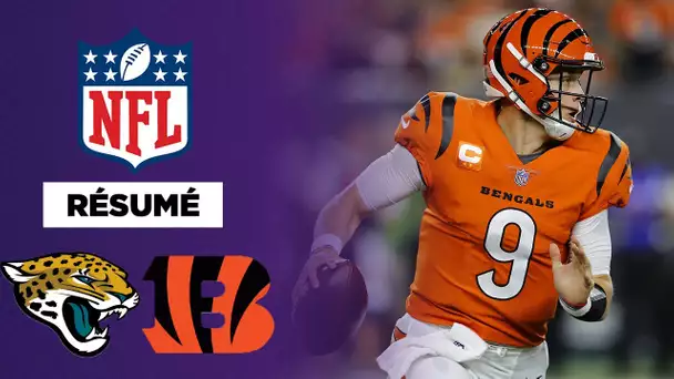 Résumé NFL : Les Bengals renversent les Jaguars !