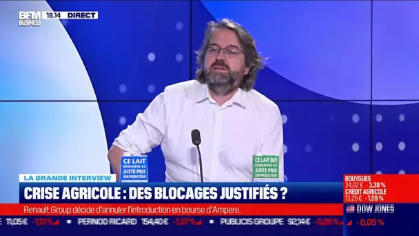 Nicolas Chabanne (C'est qui le Patron ?!) : Crise agricole, des blocages justifiés ? - 29/01