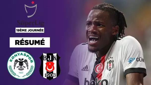 Résumé : Konyaspor fait vaciller Besiktas au bout du suspense, avec un but acrobatique !