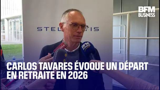 Carlos Tavares évoque un départ en retraite en 2026