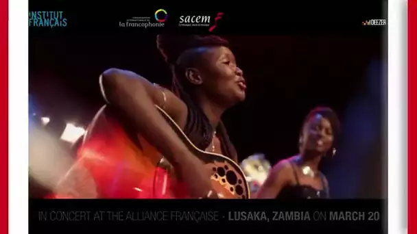 MAREMA Prix Découvertes RFI 2014 en concert à Lusaka 20 mars 2015