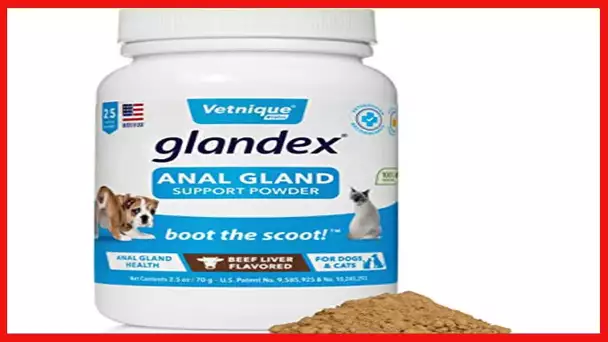 Glandex Dog Wipes for Pets Cleansing & Deodorizing Anal Gland Hygienic Wipe​s for Dogs & Cats