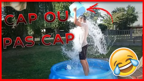 CAP OU PAS CAP DANS LA PISCINE !