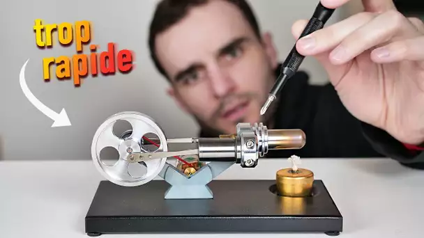 On fabrique un moteur Stirling (il va beaucoup trop vite)