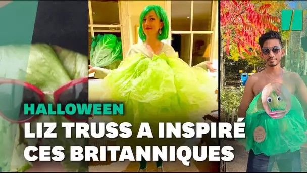 Pour Halloween, ces Britanniques se déguisent en laitue qui a battu Liz Truss