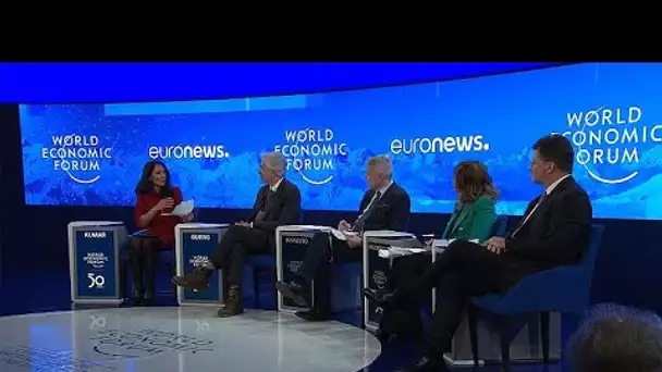 À Davos, le poids géopolitique et commercial de l'UE interroge
