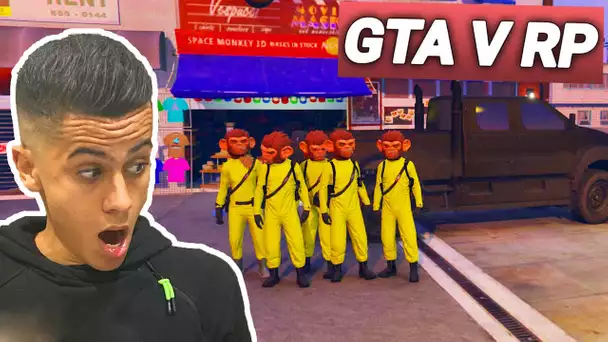 GTA 5 RP : BRAQUAGE DE LA BANQUE CENTRALE !