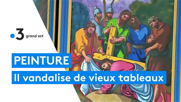 Un peintre restaure de vieux tableaux : "du vandalisme, du barbouillage" dénonce le monde de l'art