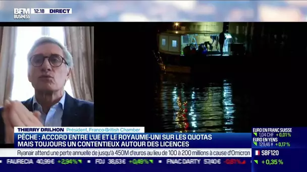 Thierry Drilhon (Franco-British Chamber): Pêche, accord entre l'UE et le Royaume-Uni sur le quotas