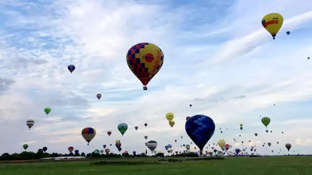 Mondial Air Ballons : montgolfières en bout de piste