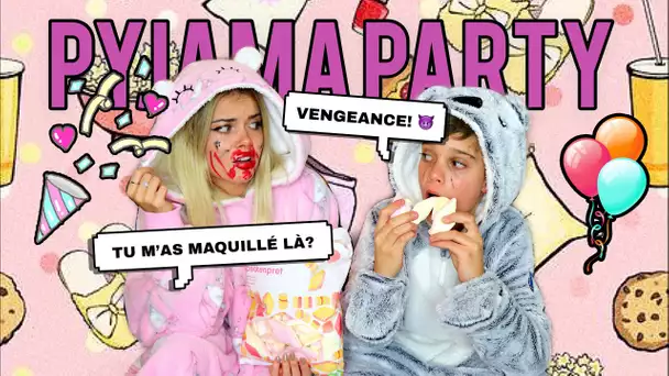 QUI VA SE GÊNER POUR UNE PYJAMA PARTY? ft mon frère 🎉