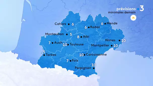 Météo en Occitanie de ce lundi : le vent d'Autan souffle fort