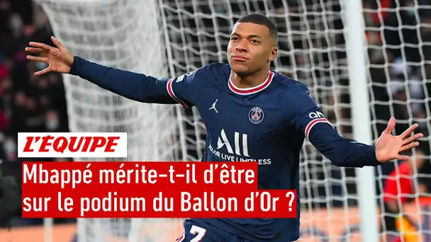 Ballon d'Or 2022 : Mbappé mérite-t-il d'être sur le podium ?